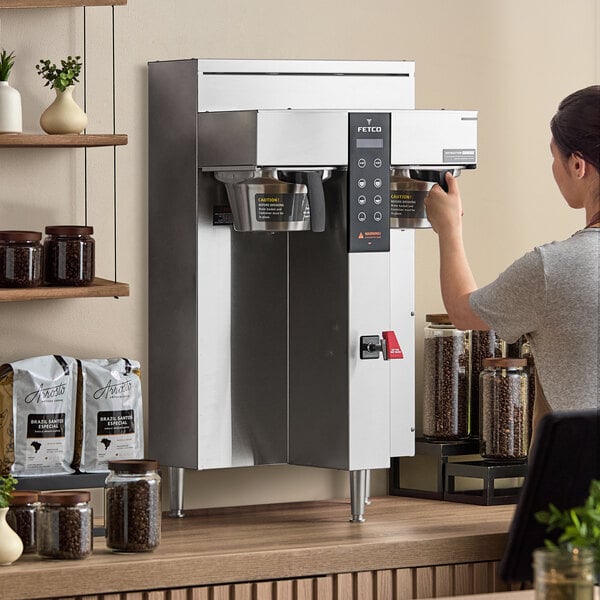 Fetco CBS-1242 Plus twin digital coffee brewer