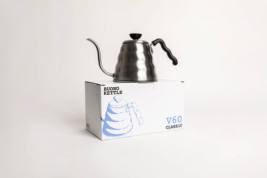 Hario V60 Buono Drip Kettle 1.2L Silver