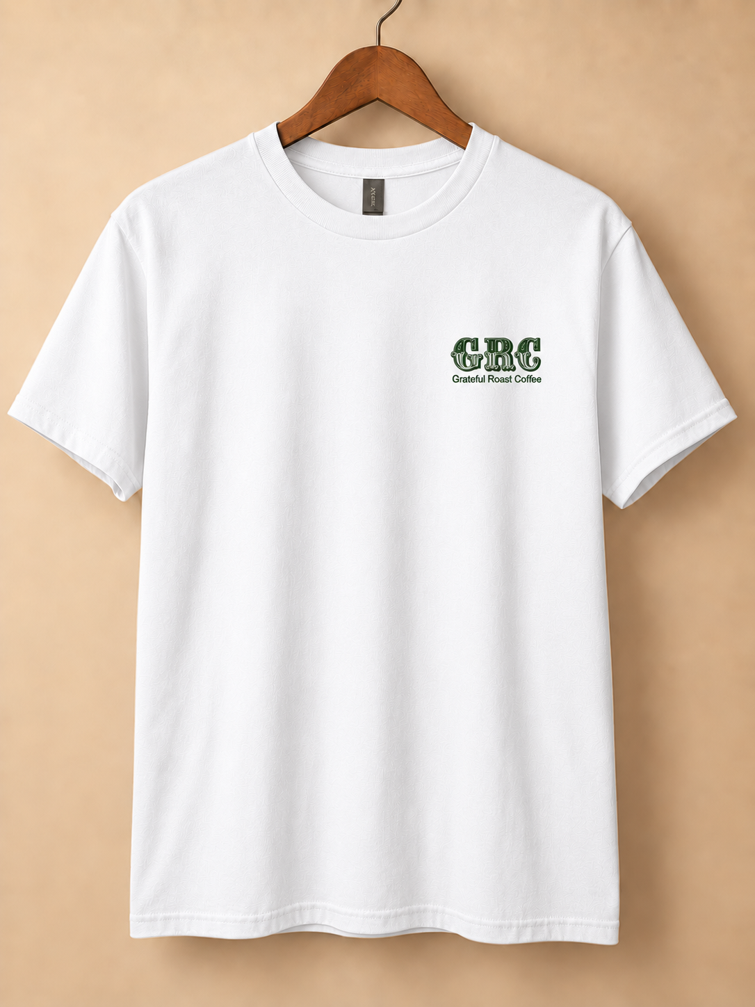 Coffee Taster’s Wheel Tee — White front