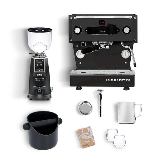 La Marzocco Linea Mini x F4 Home Espresso Kit - Black/Black