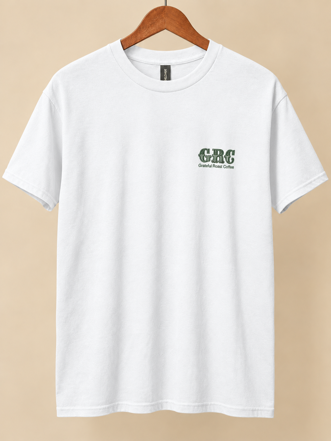Mama Magic Coffee Inside Tee — White front mockup