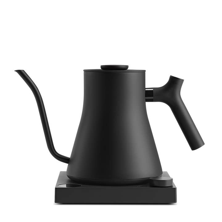 Fellow Stagg EKG Pro electric kettle in black, side view